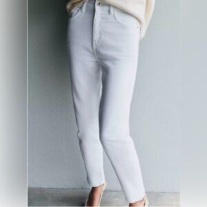 NWT Zara Women's Size 42 White Jeans